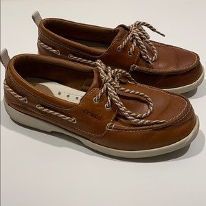 Croc Boat Shoes - Size 9